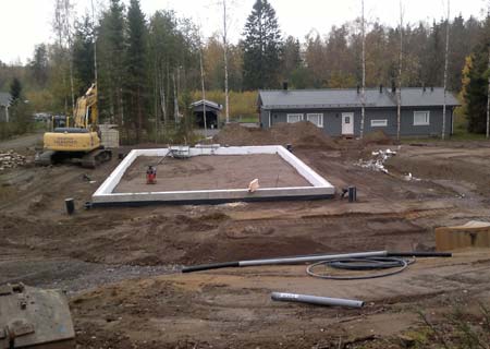 Omakotitalojen pohjaurakointi